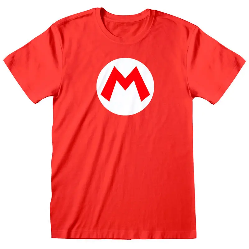 Super Mario Bros Mario Badge felnőtt póló termékfotó