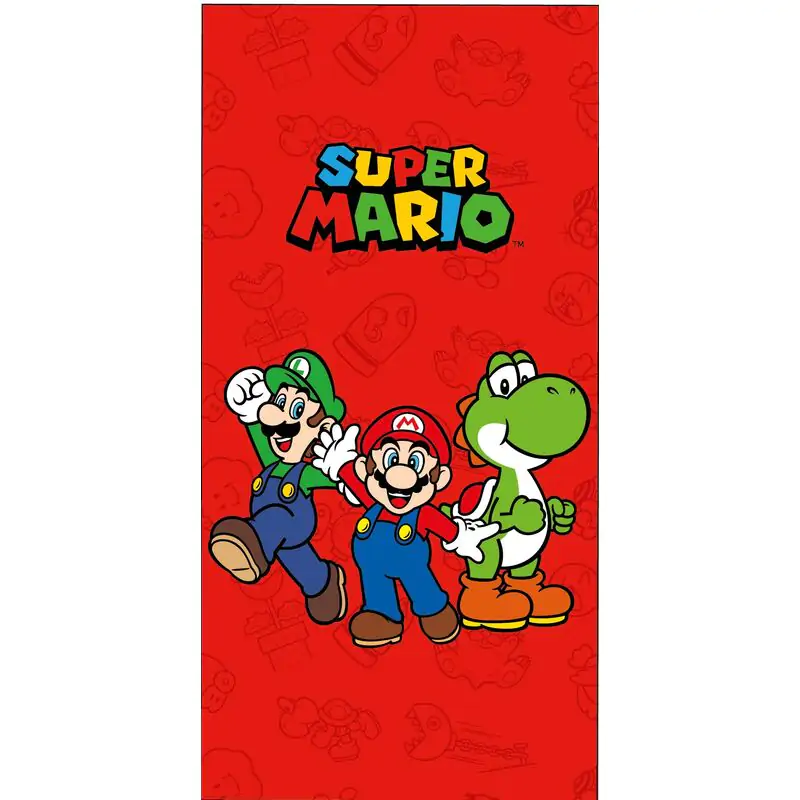 Super Mario Bros mikroszálas strand törölköző termékfotó