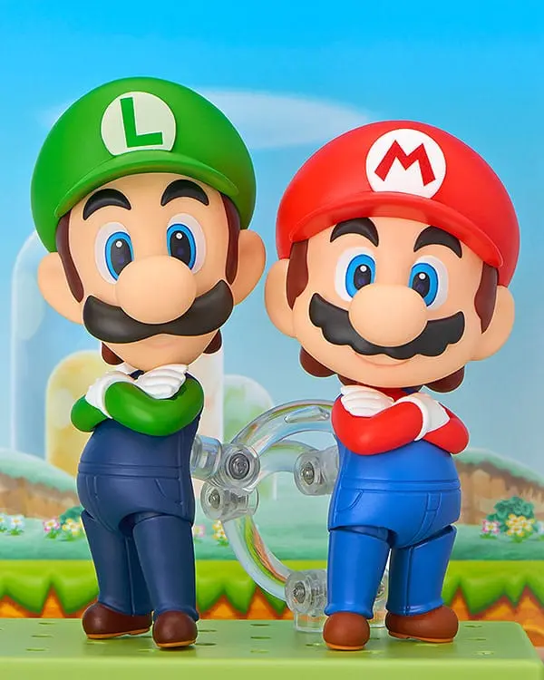 Super Mario Bros. Nendoroid akciófigura Luigi (4th-run) 10 cm termékfotó