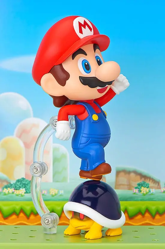 Super Mario Bros. Nendoroid akciófigura Mario (4th-run) 10 cm termékfotó