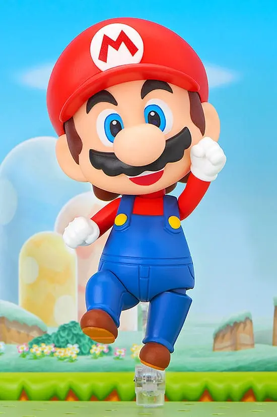 Super Mario Bros. Nendoroid akciófigura Mario (4th-run) 10 cm termékfotó