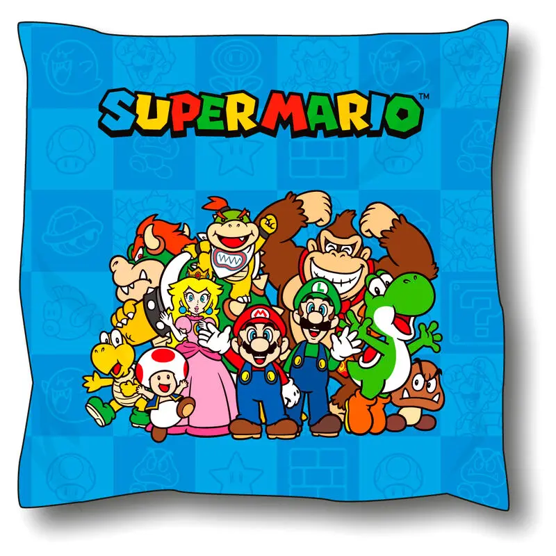 Super Mario Bros párna termékfotó