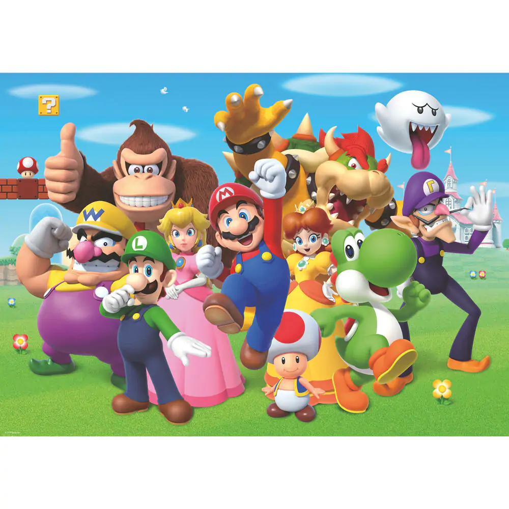 Super Mario Bros puzzle 1000db-os termékfotó