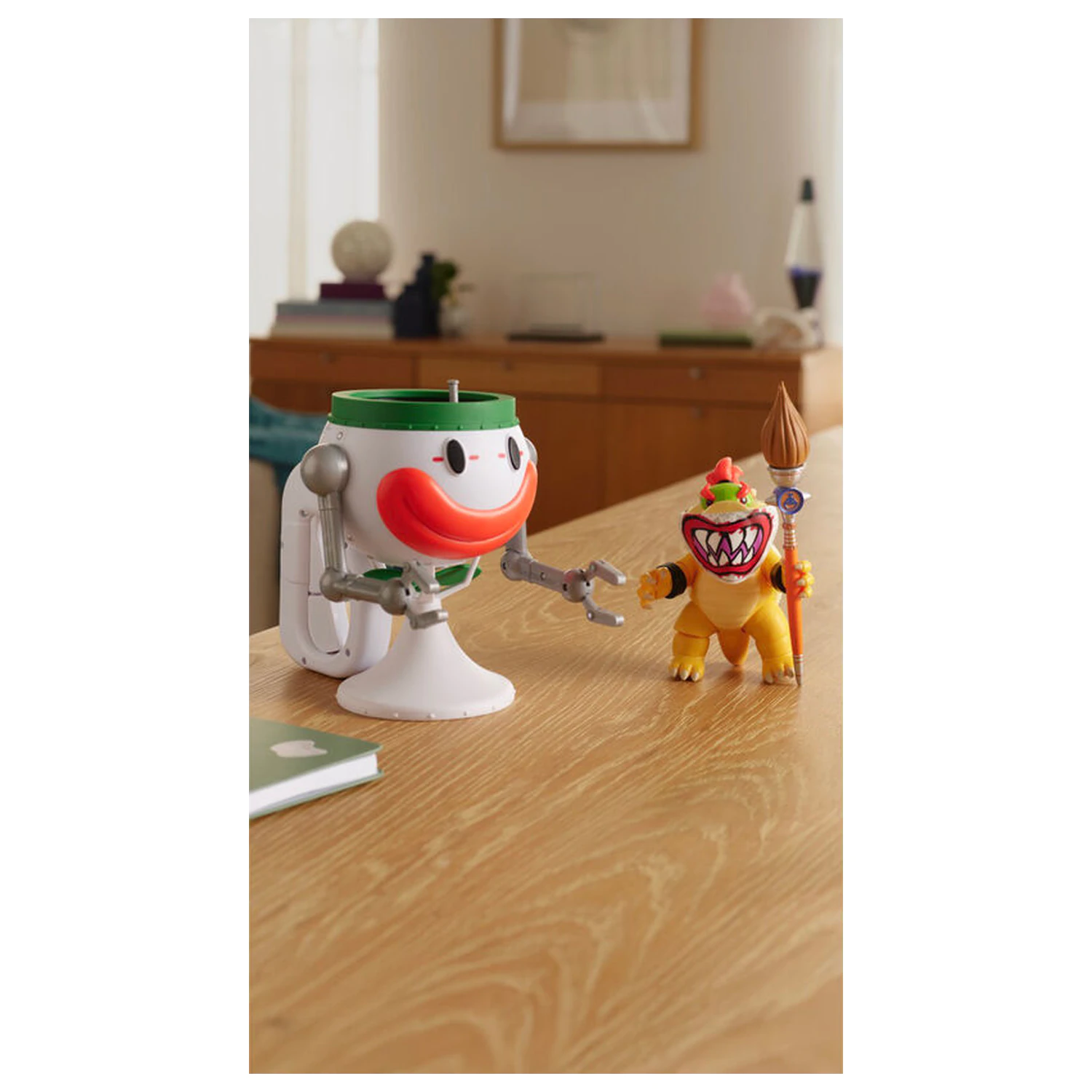Super Mario Bros - Super Mario Galaxy Movie Bowser Jr. Clown Car figura termékfotó