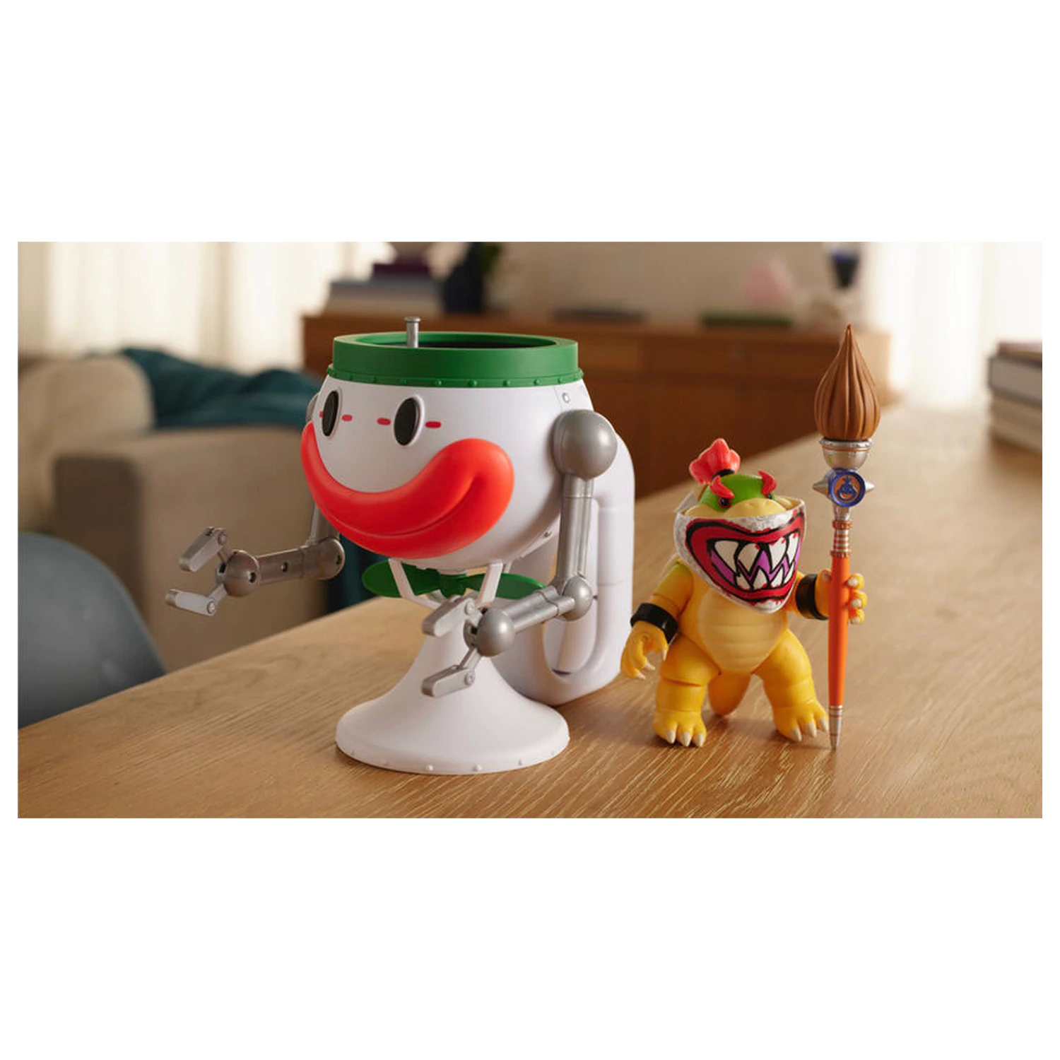 Super Mario Bros - Super Mario Galaxy Movie Bowser Jr. Clown Car figura termékfotó