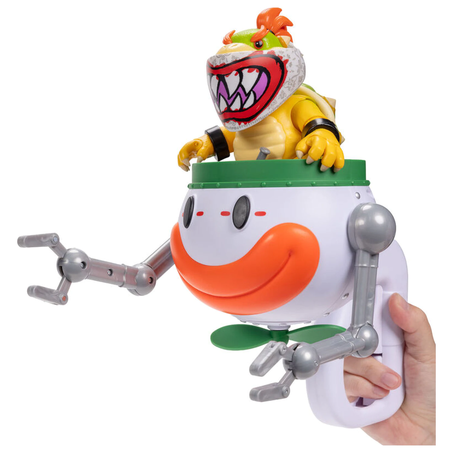Super Mario Bros - Super Mario Galaxy Movie Bowser Jr. Clown Car figura termékfotó