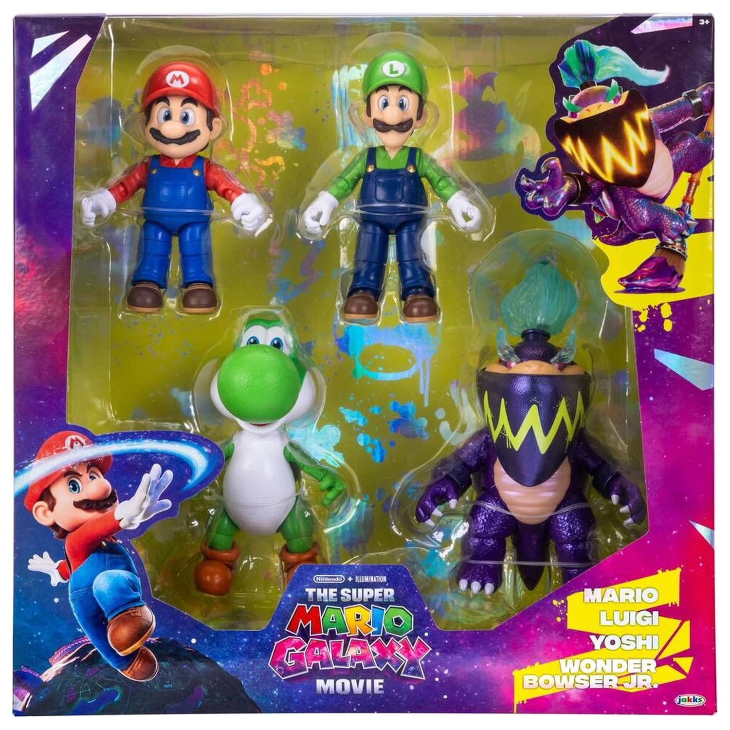 Super Mario Bros - Super Mario Galaxy Movie figura csomag 12,5cm termékfotó