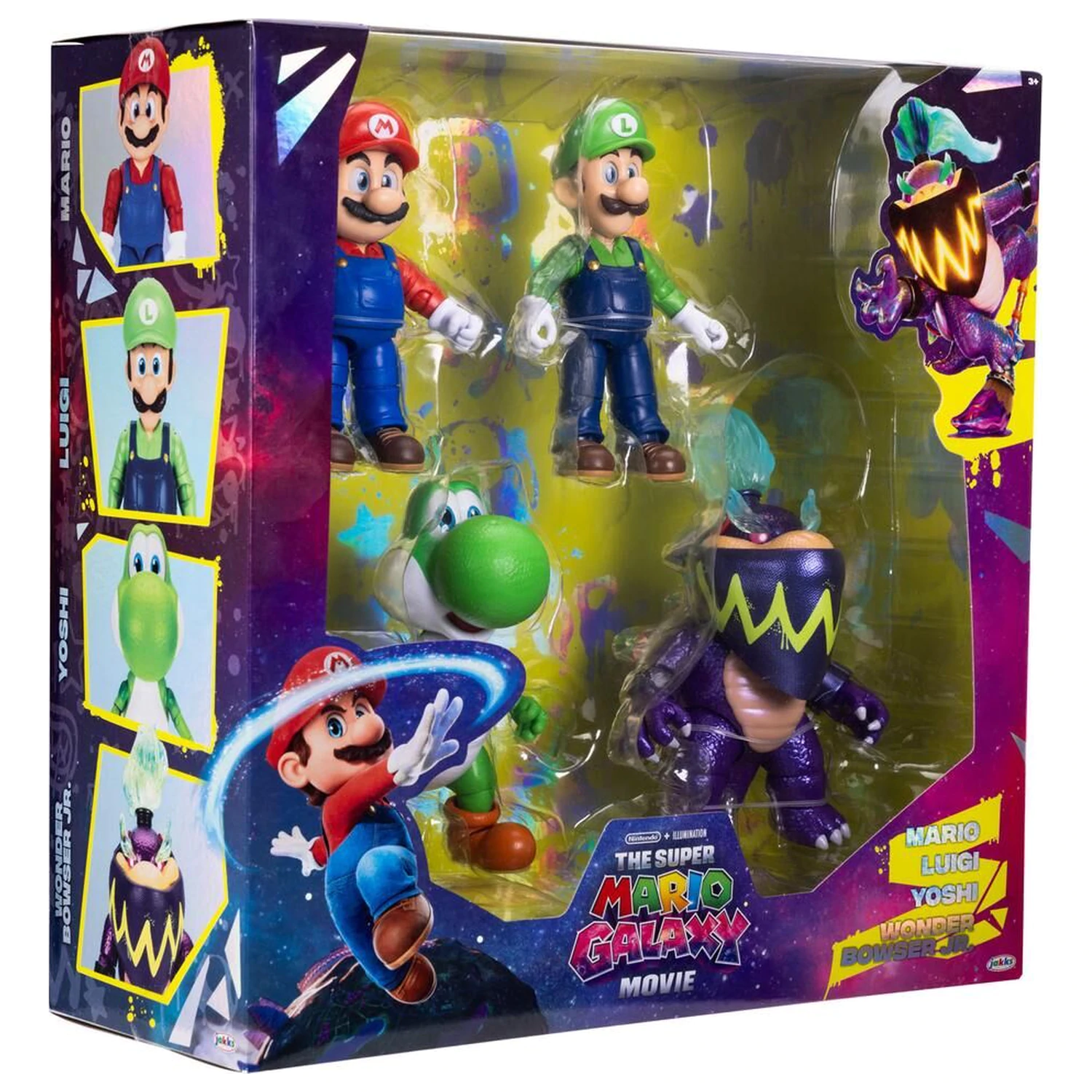 Super Mario Bros - Super Mario Galaxy Movie figura csomag 12,5cm termékfotó