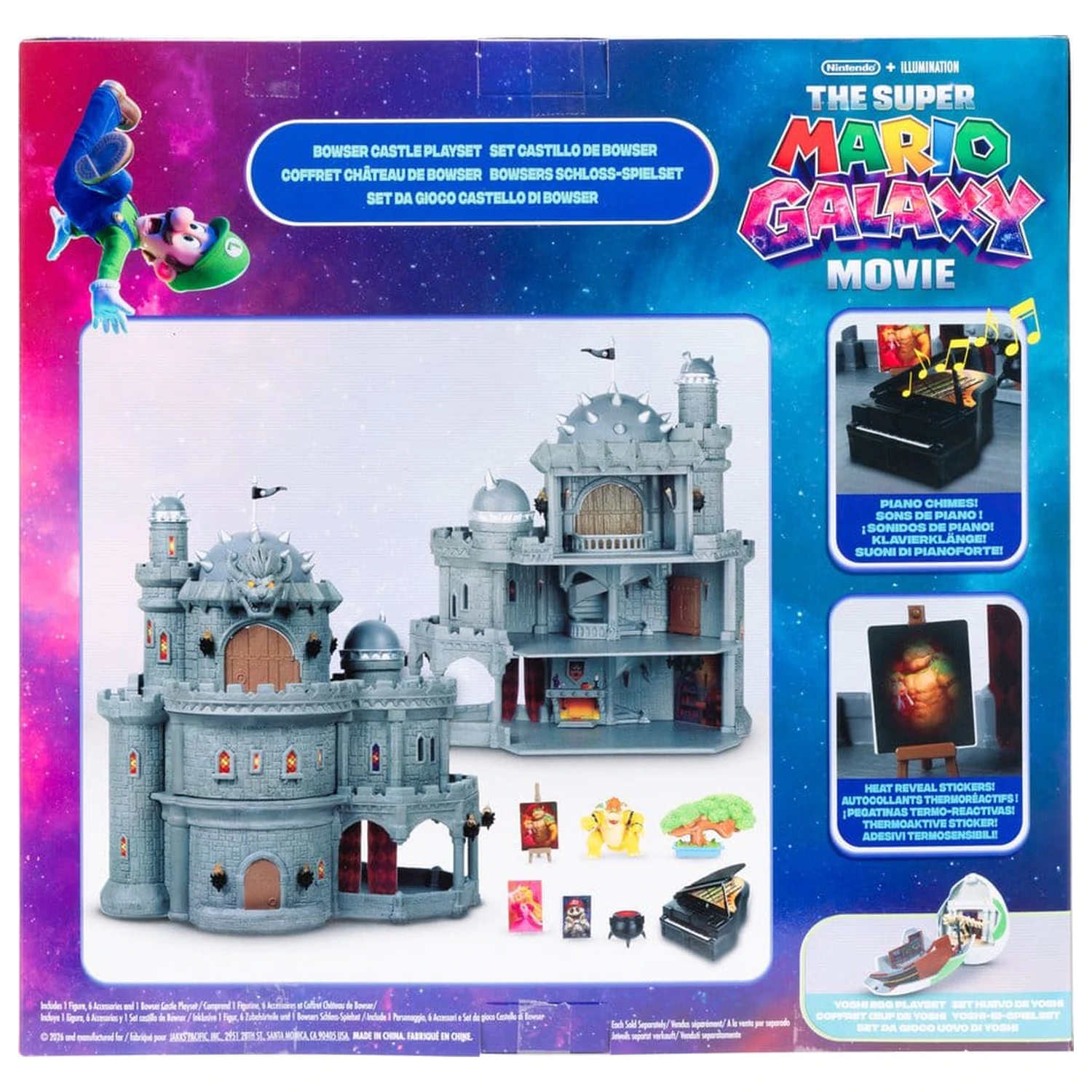 Super Mario Bros - Super Mario Galaxy Movie játékkészlet  termékfotó