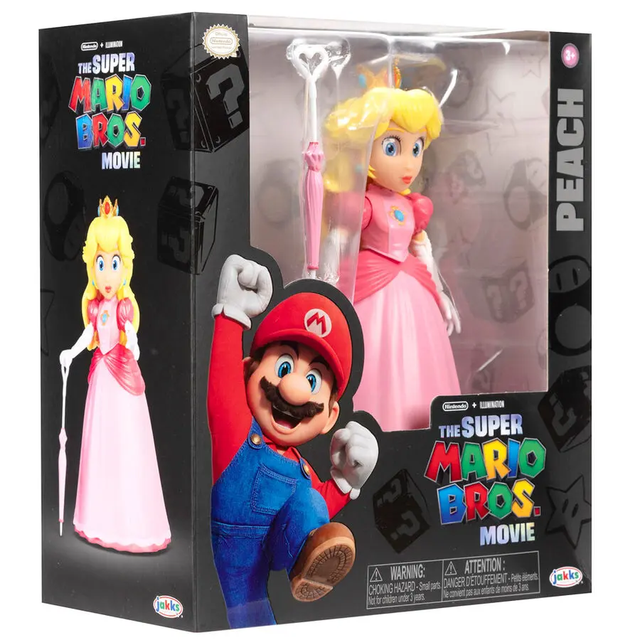 Super Mario Bros The Movie Peach figura 13cm termékfotó