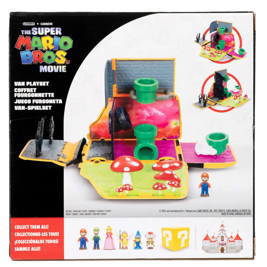 The Super Mario Bros. Movie Mini Figure Playset Basic termékfotó