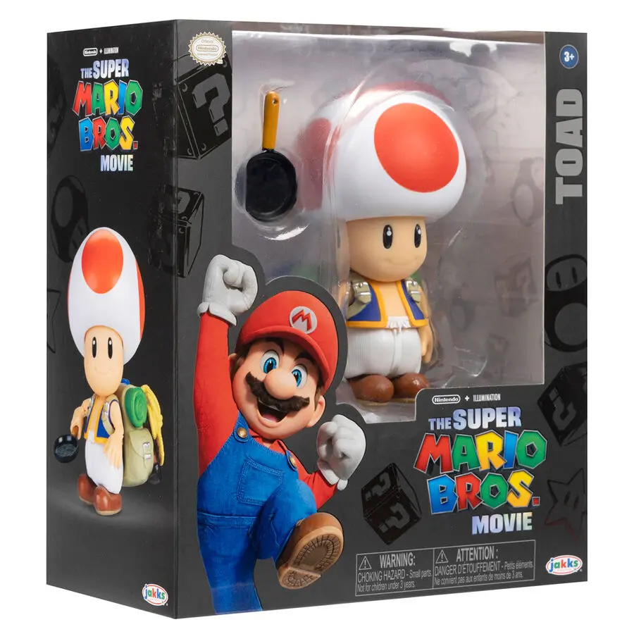 Super Mario Bros The Movie Toad figura 13cm termékfotó