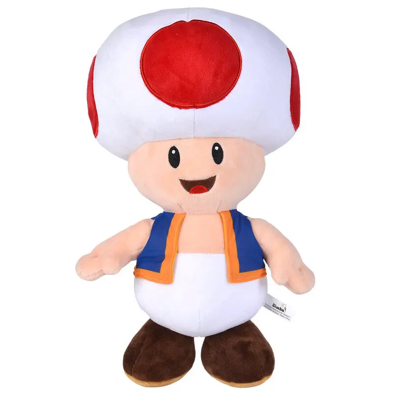 Super Mario Bros Toad plush toy 40cm termékfotó