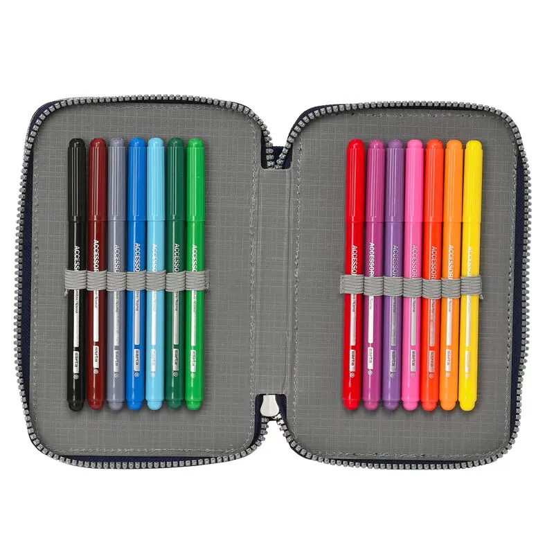 Super Mario Bros töltött dupla tolltartó 28db-os termékfotó