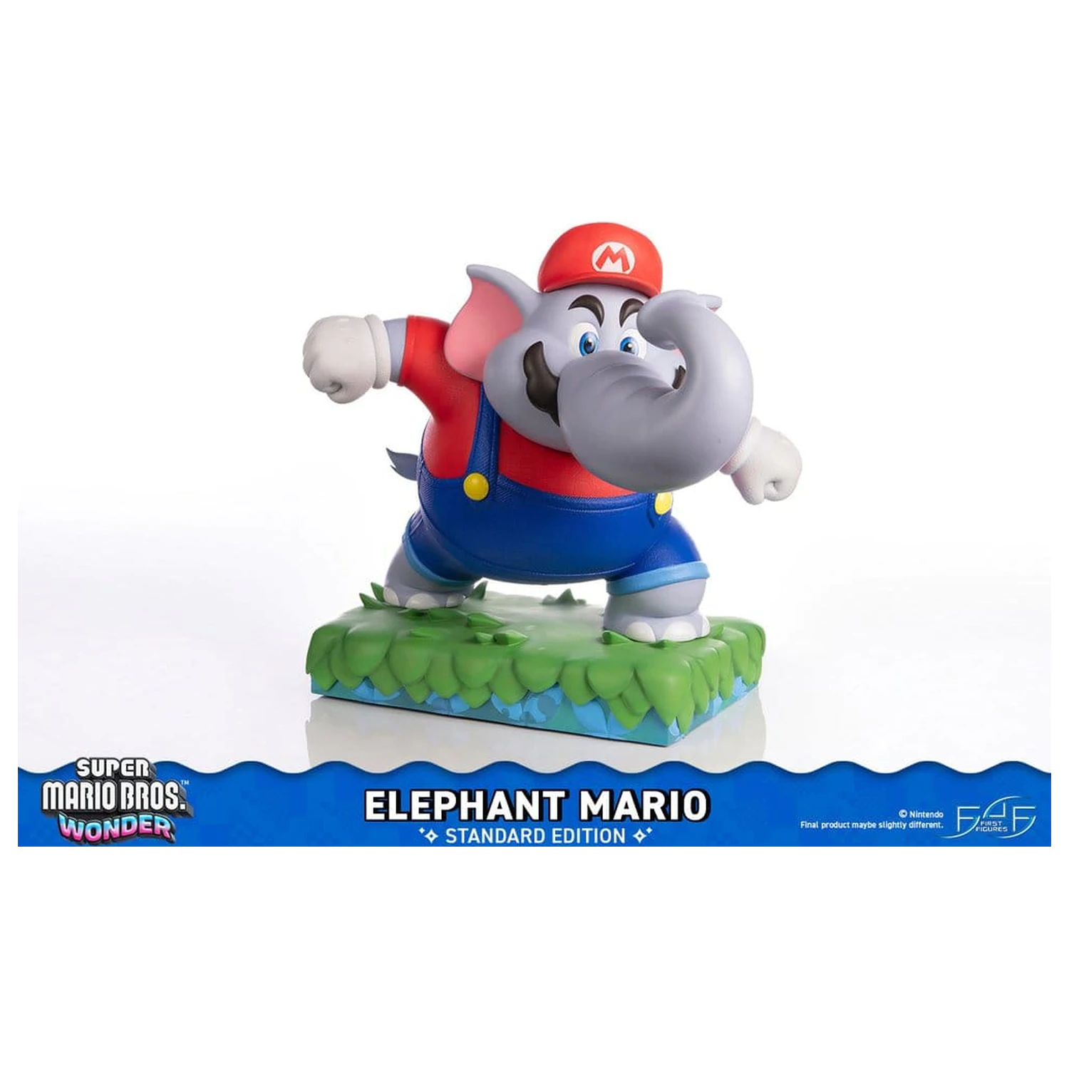 Super Mario Bros. Wonder Elephant Mario gyanta szobor figura Standard Edition 43 cm termékfotó