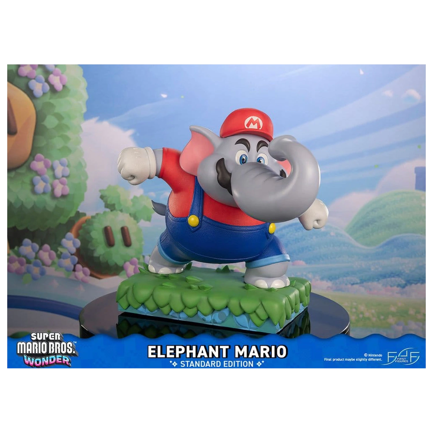 Super Mario Bros. Wonder Elephant Mario gyanta szobor figura Standard Edition 43 cm termékfotó