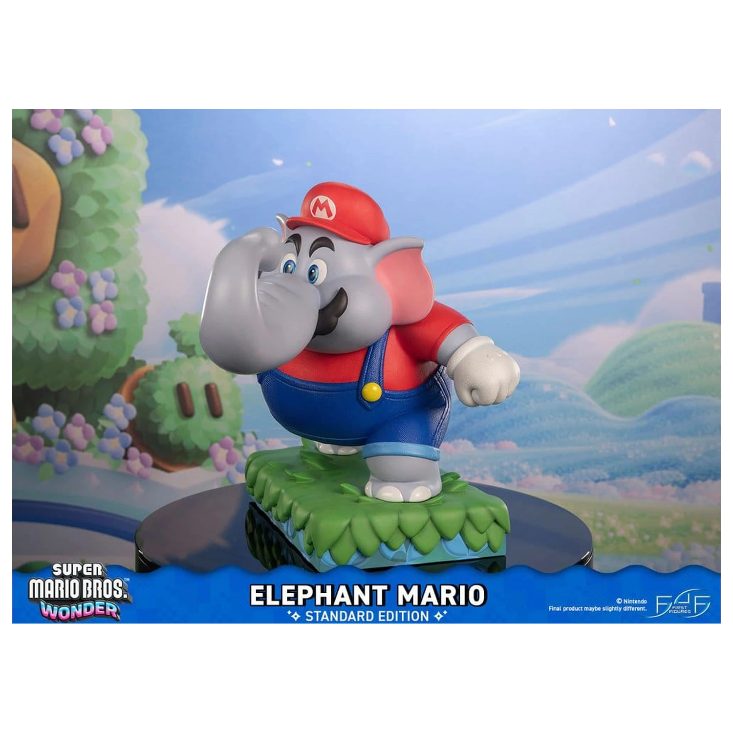 Super Mario Bros. Wonder Elephant Mario gyanta szobor figura Standard Edition 43 cm termékfotó