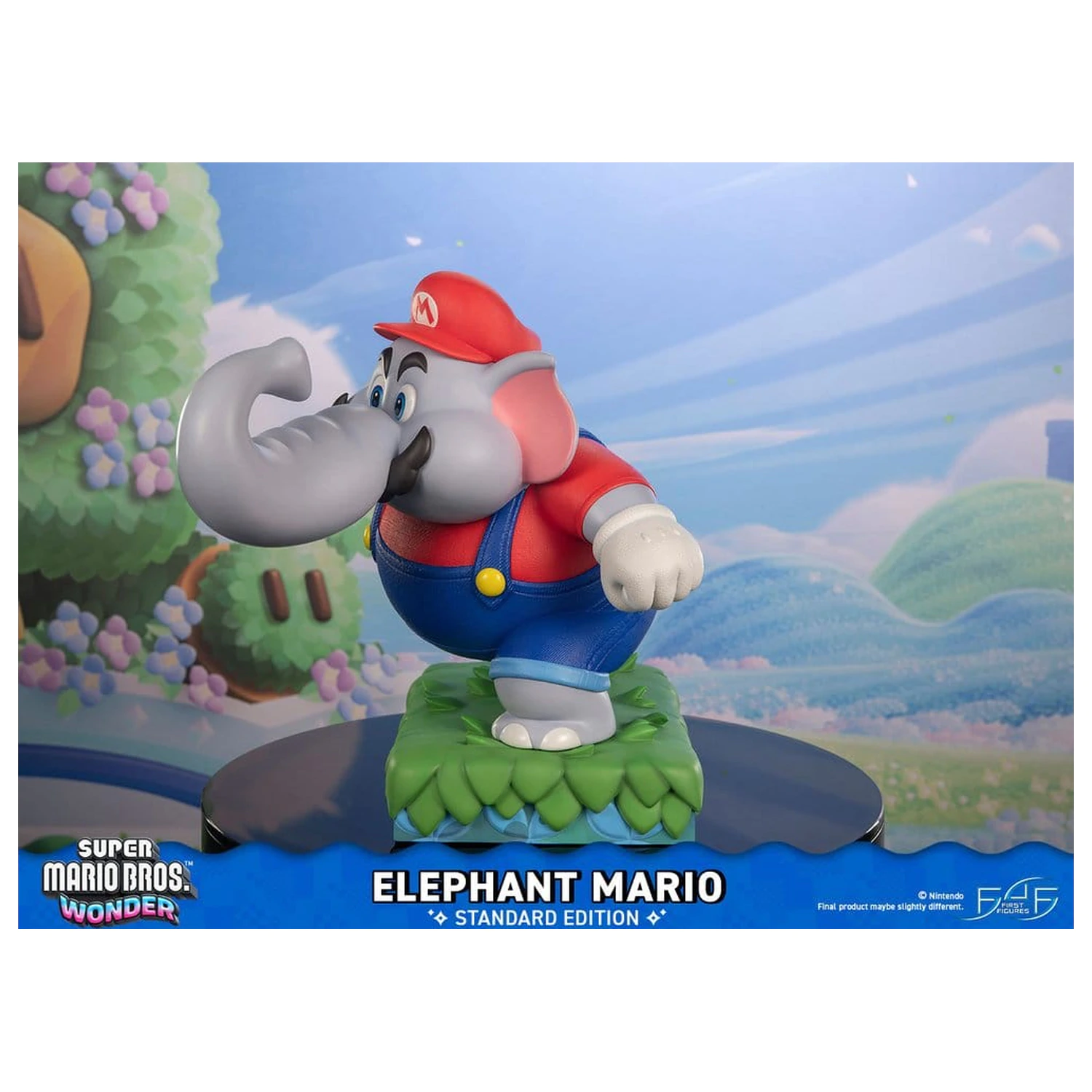 Super Mario Bros. Wonder Elephant Mario gyanta szobor figura Standard Edition 43 cm termékfotó