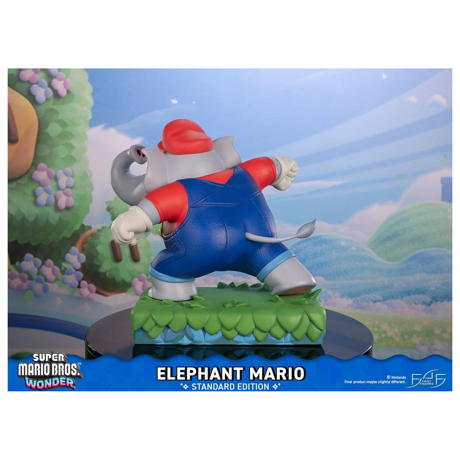 Super Mario Bros. Wonder Elephant Mario gyanta szobor figura Standard Edition 43 cm termékfotó