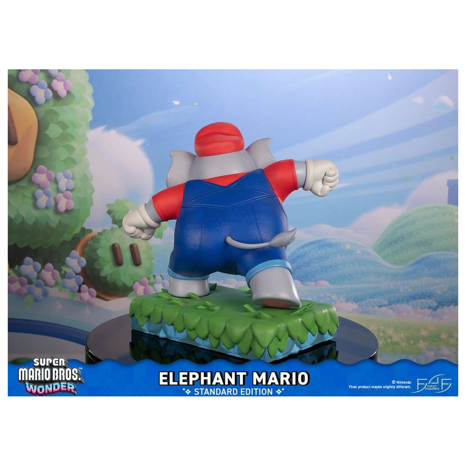 Super Mario Bros. Wonder Elephant Mario gyanta szobor figura Standard Edition 43 cm termékfotó