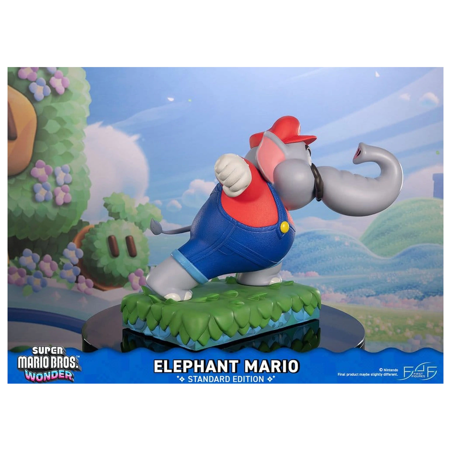 Super Mario Bros. Wonder Elephant Mario gyanta szobor figura Standard Edition 43 cm termékfotó