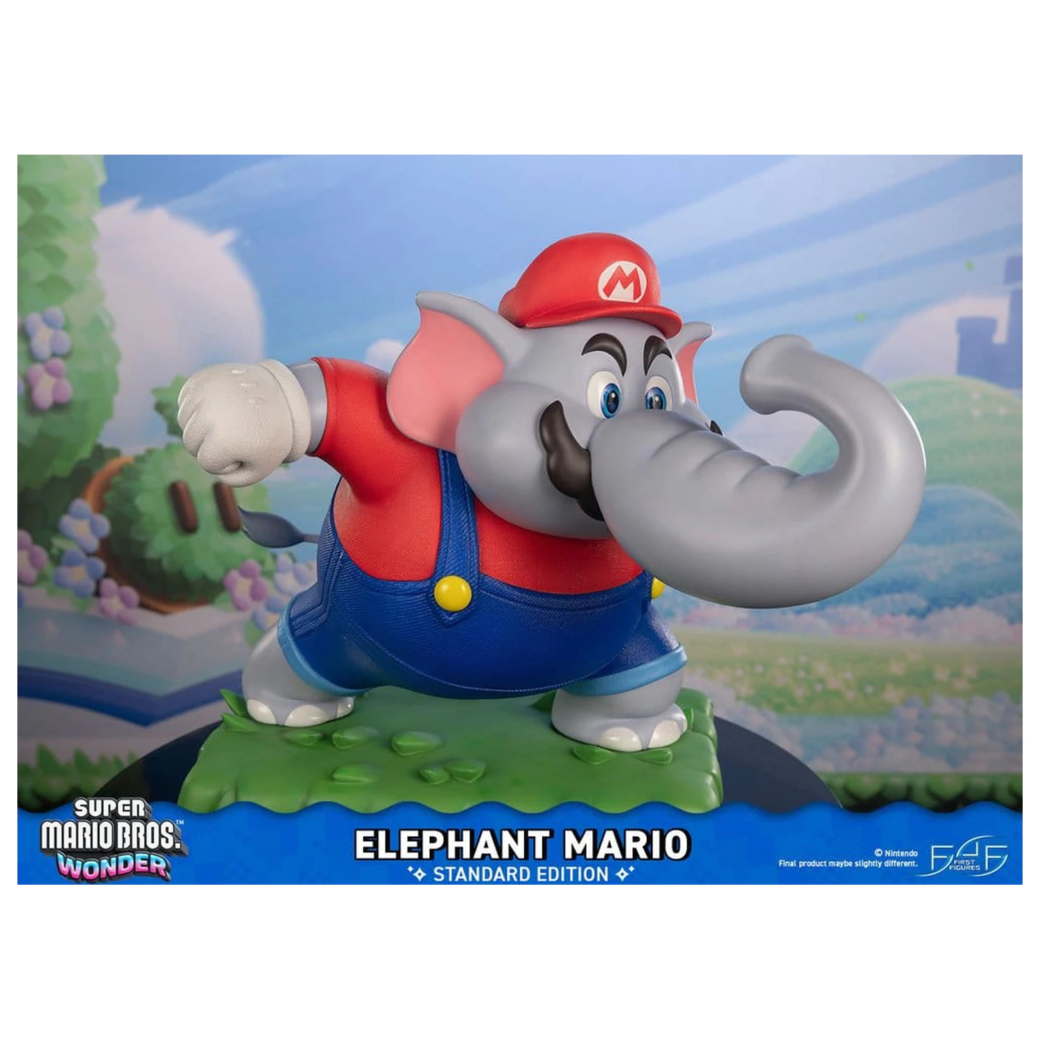 Super Mario Bros. Wonder Elephant Mario gyanta szobor figura Standard Edition 43 cm termékfotó