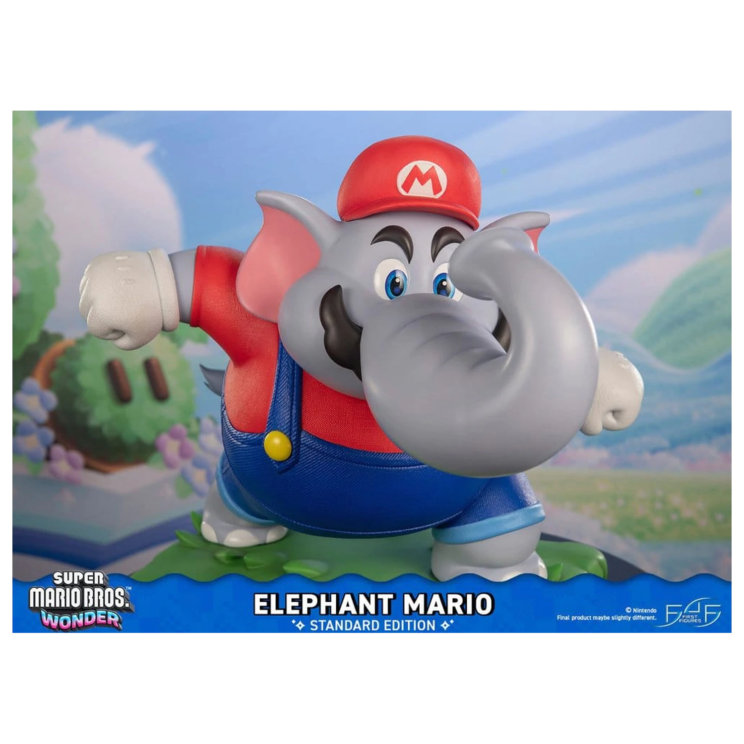Super Mario Bros. Wonder Elephant Mario gyanta szobor figura Standard Edition 43 cm termékfotó