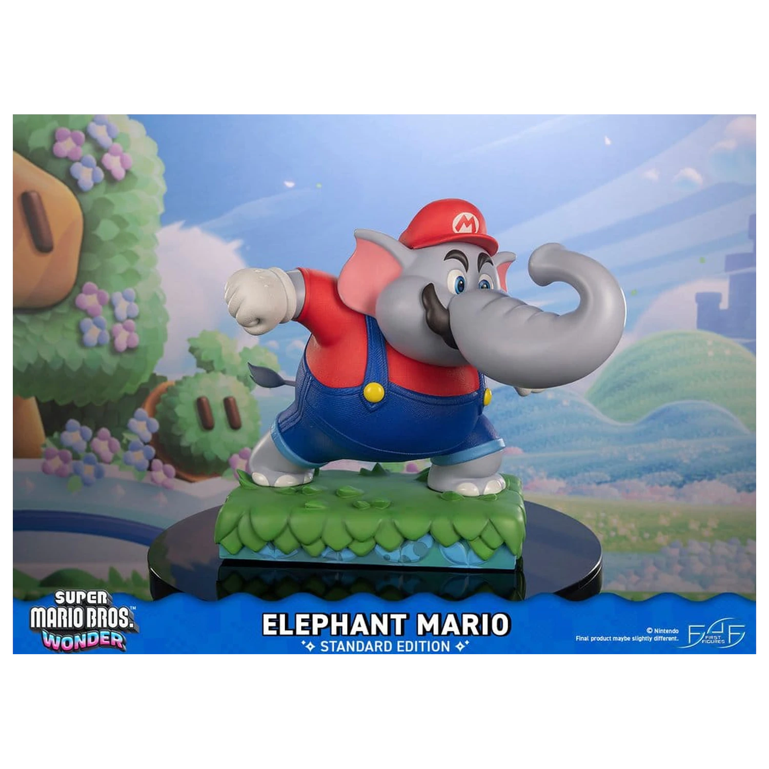 Super Mario Bros. Wonder Elephant Mario gyanta szobor figura Standard Edition 43 cm termékfotó