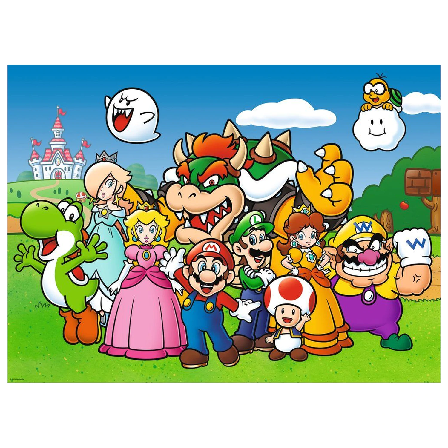 Super Mario Bros XXL puzzle 100db-os termékfotó