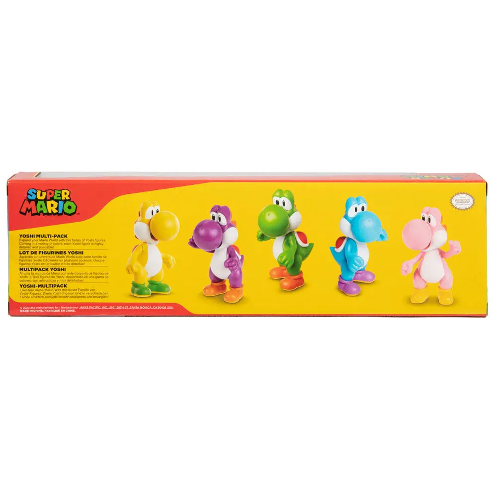 Super Mario Bros Yoshi 5db-os figura csomag termékfotó