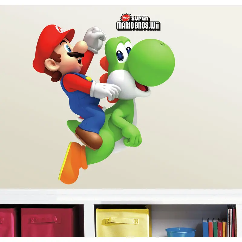 Super Mario Bros Yoshi and Mario dekormatrica termékfotó