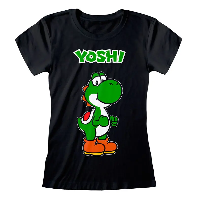 Super Mario Bros Yoshi Name Tag női póló termékfotó