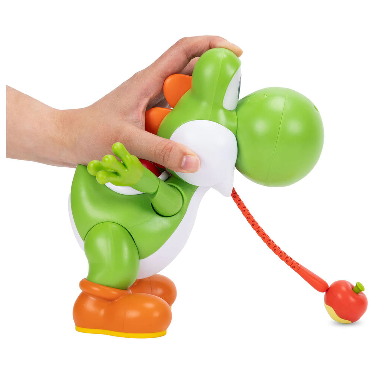 Super Mario Bros Yum Yum Yoshi interaktív figura 20cm termékfotó