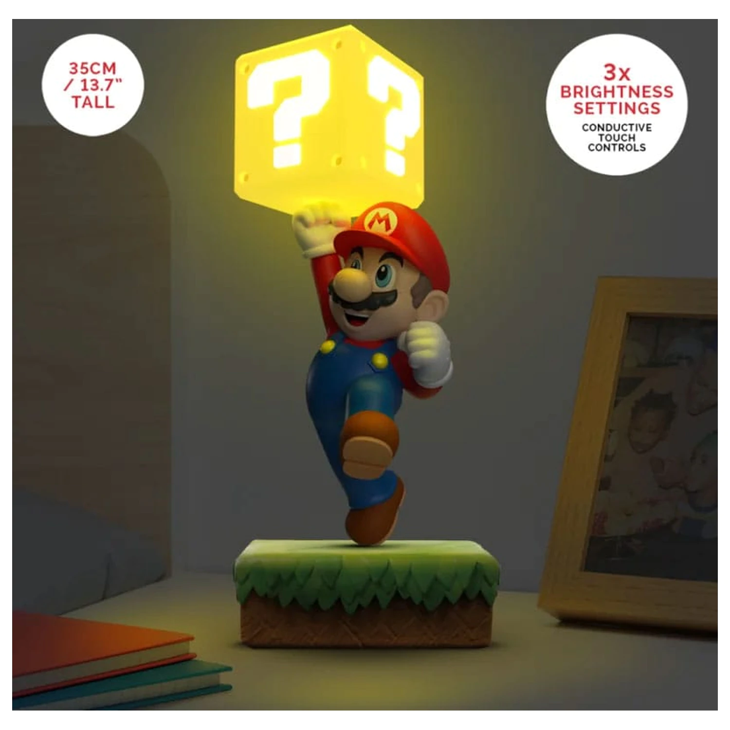 Super Mario Diorama lámpa Mario termékfotó