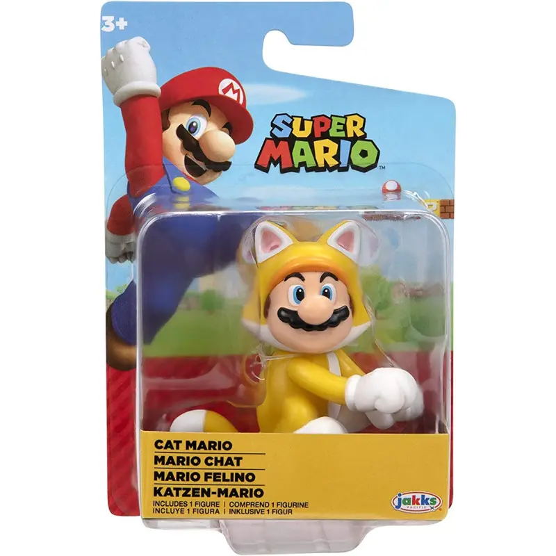 Super Mario figura Cat Mario 6cm termékfotó