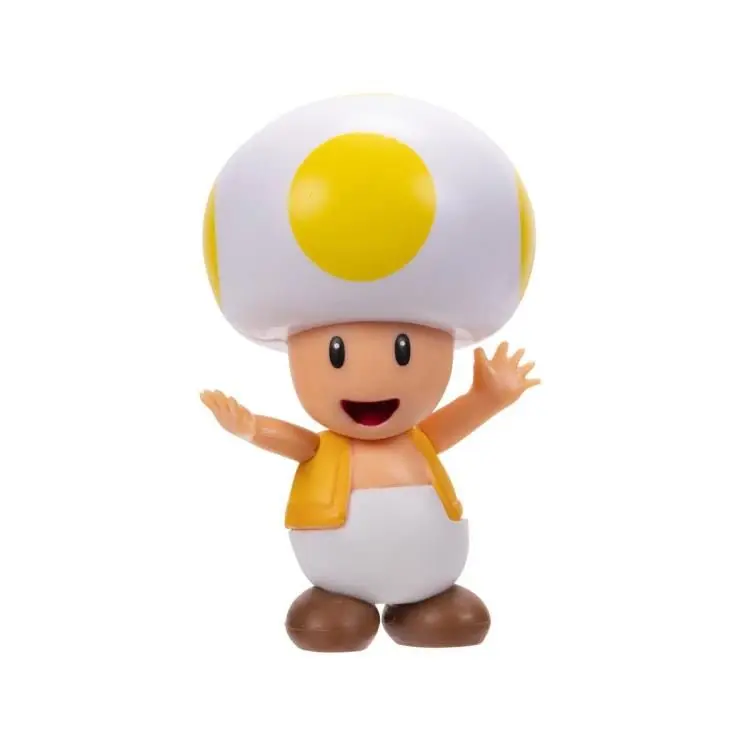 Super Mario figura Yellow Toad 6cm termékfotó