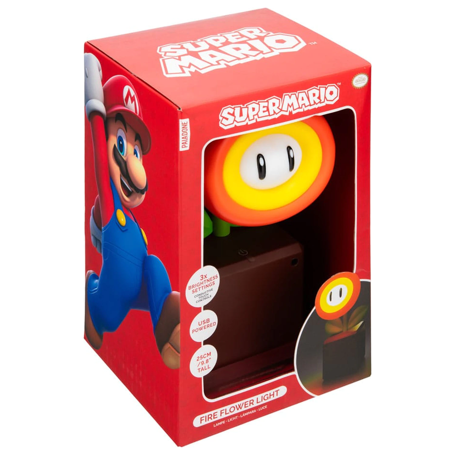 Super Mario Fire Flower lámpa termékfotó