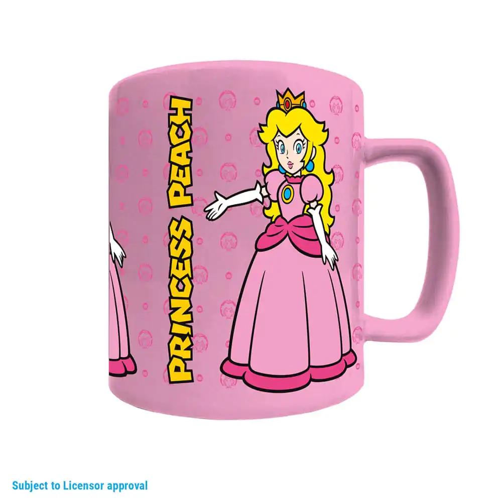 Super Mario Princess Peach bögre plüss borítással  termékfotó