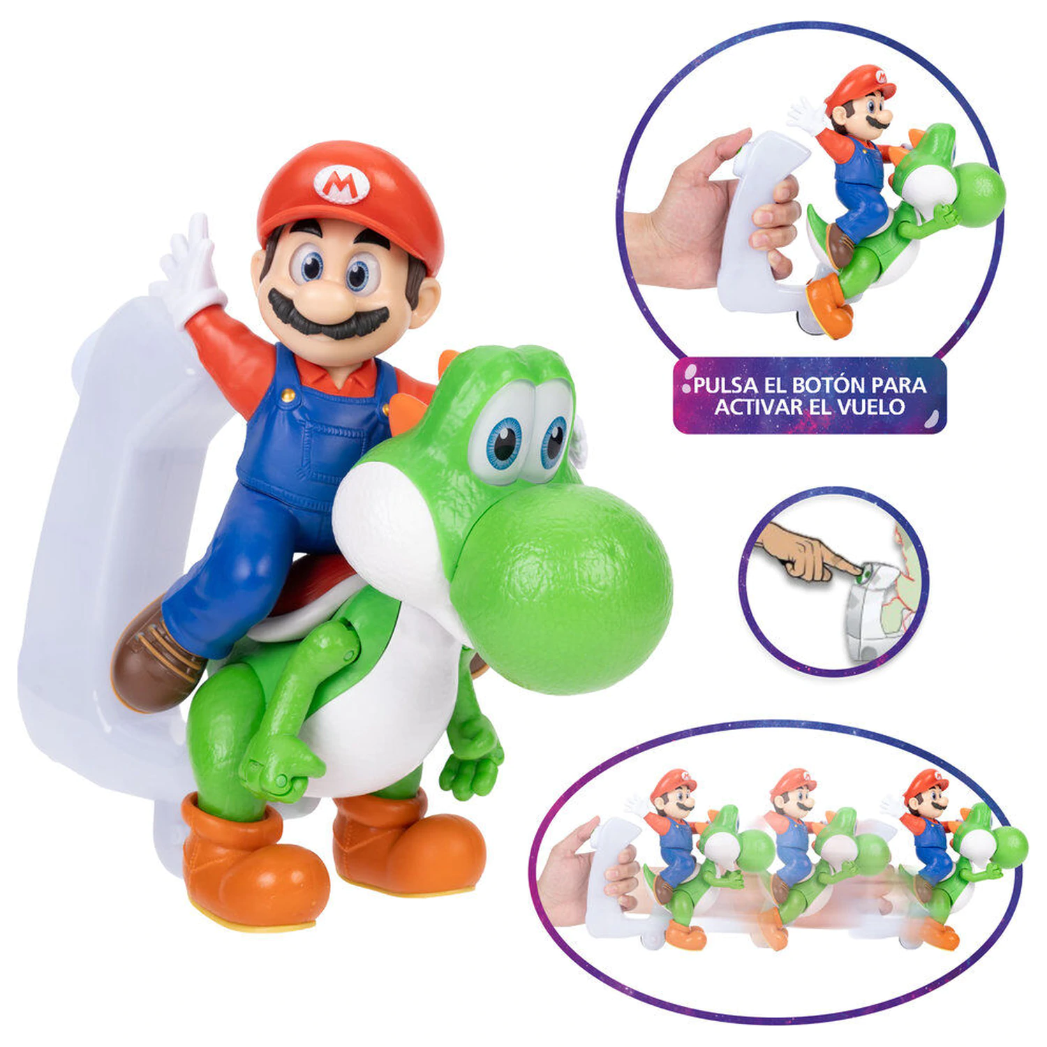 Super Mario Galaxy Movie Mario & Yoshi figura termékfotó