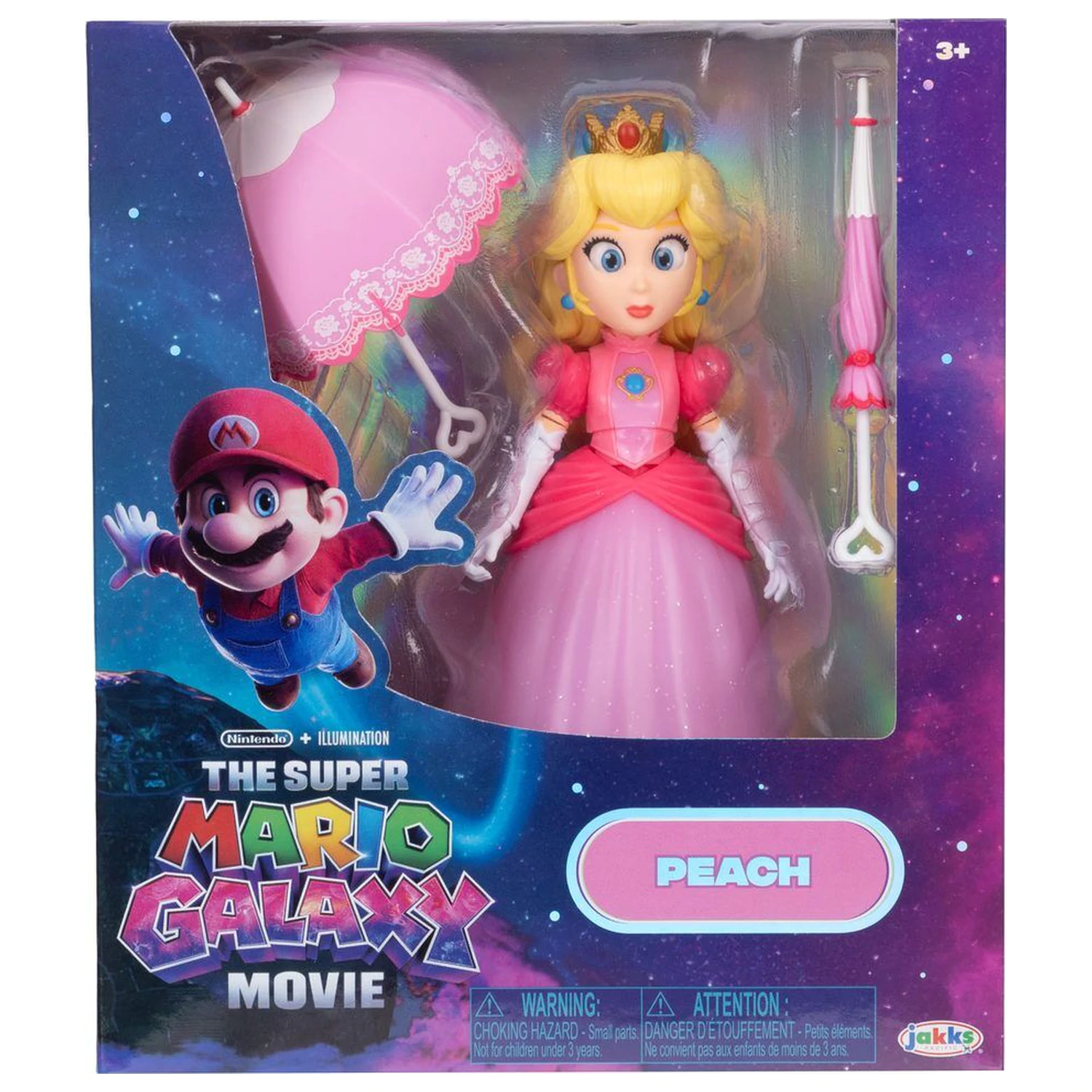 Super Mario Galaxy Movie Peach figura 13cm termékfotó