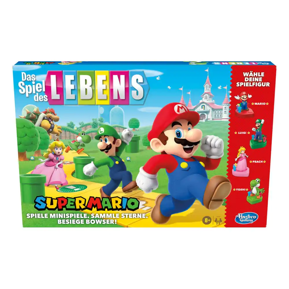 Super Mario Game of Life német nyelvű társasjáték termékfotó