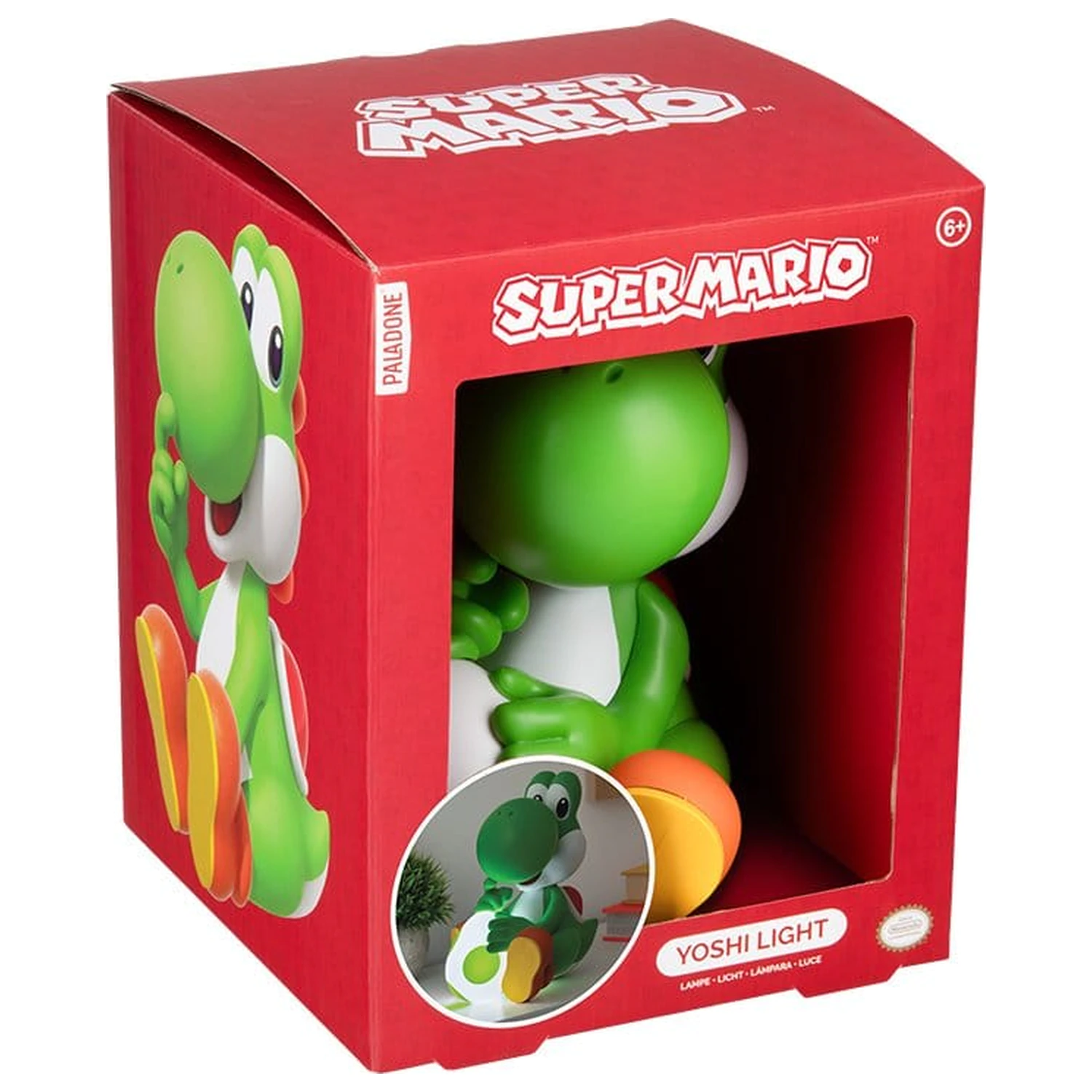 Super Mario GloBuddies Yoshi lámpa 18 cm termékfotó