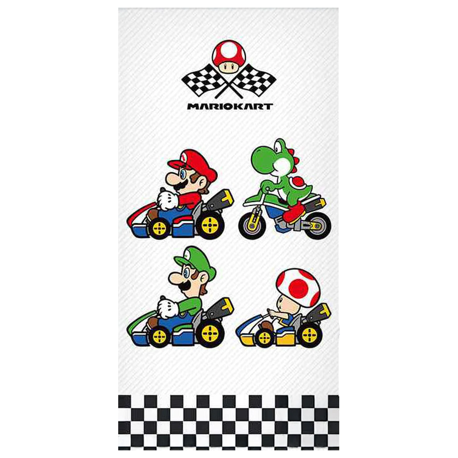 Super Mario Grand Prix törölköző  termékfotó