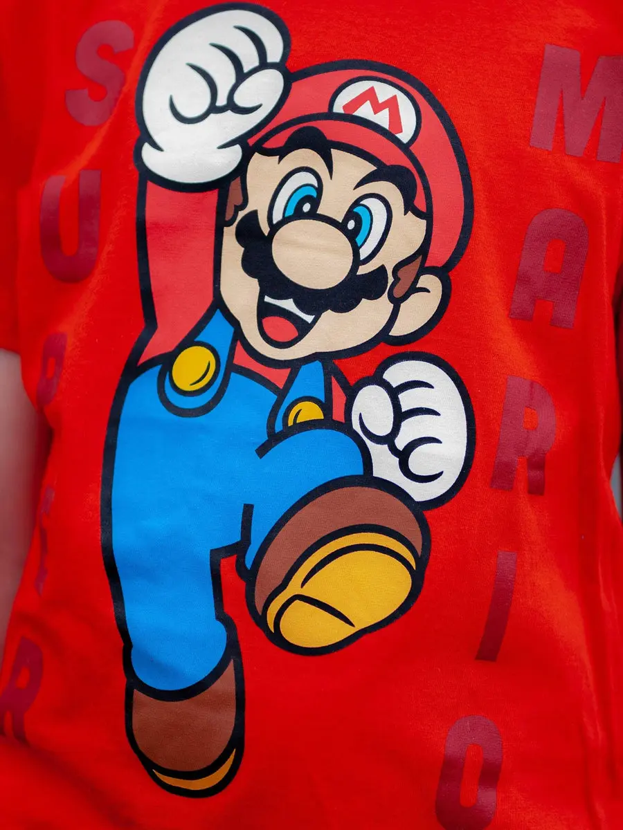 Super Mario rövid gyerek pizsama, szabadidőruha termékfotó
