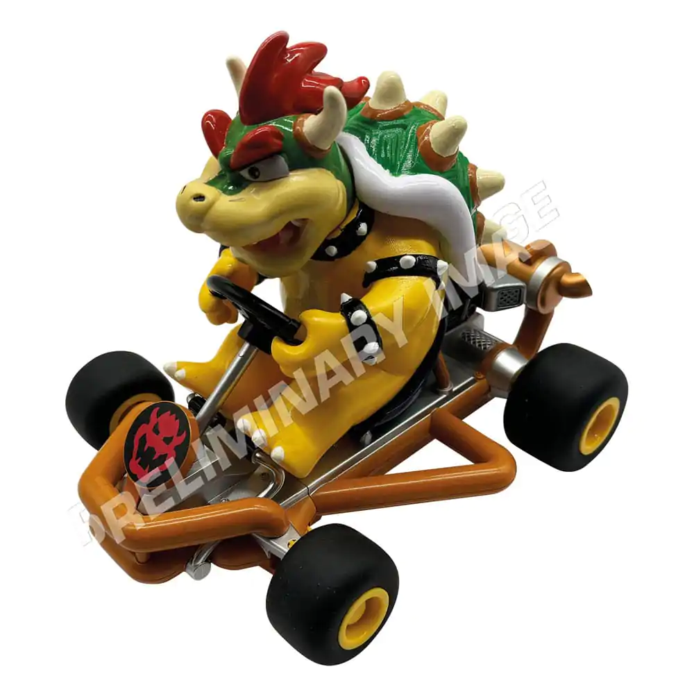 Super Mario Kart 1/18 2.4GHz Pipe Kart Bowser távirányítós autó  termékfotó