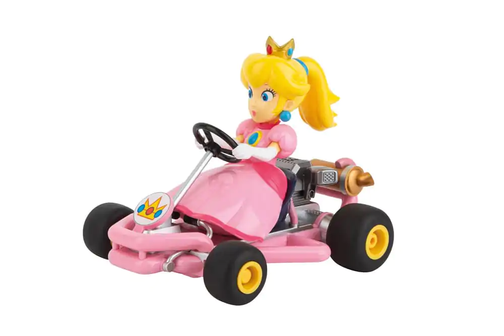 Super Mario Kart 1/18 2.4GHz Pipe Kart Peach távirányítós autó termékfotó