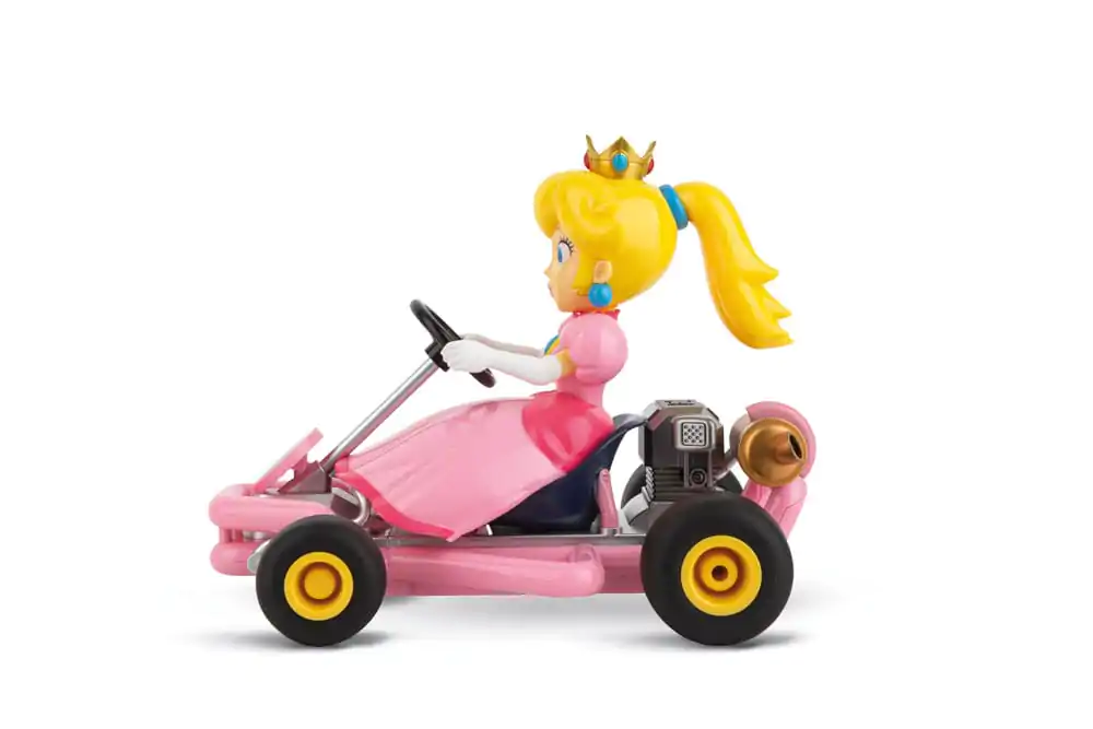 Super Mario Kart 1/18 2.4GHz Pipe Kart Peach távirányítós autó termékfotó
