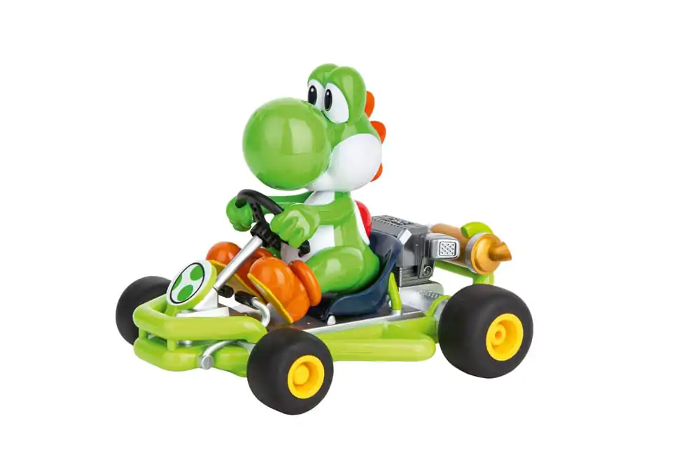 Super Mario Kart 1/18 2.4GHz Pipe Kart Yoshi távirányítós autó termékfotó