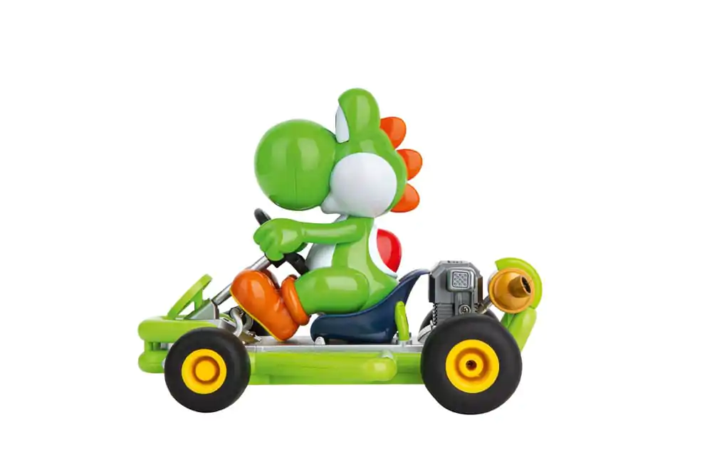 Super Mario Kart 1/18 2.4GHz Pipe Kart Yoshi távirányítós autó termékfotó