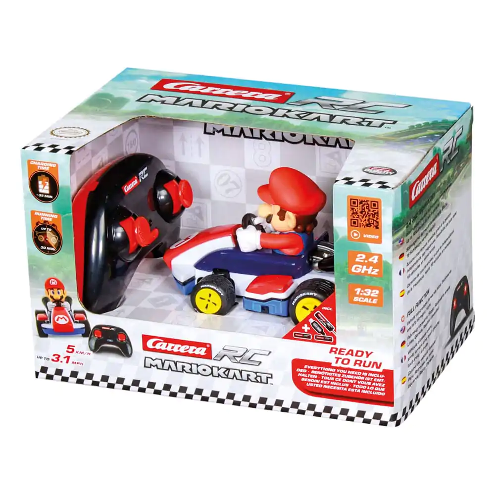 Super Mario Kart 1/32 2.4GHz Mario távirányítós autó  termékfotó